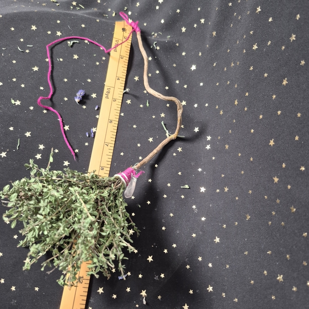 Medium Lemon Thyme Herbal Besom Broom